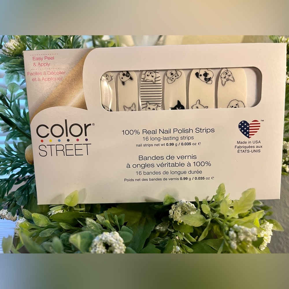Retired Color Street Friends Furever clear overlay